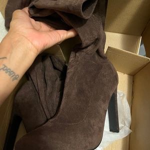 Fashion Nova Thigh High Boots